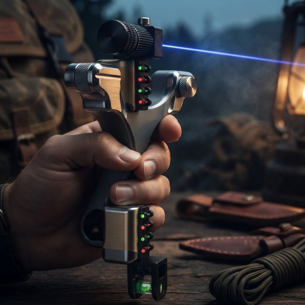 Trendwave™ Laser Slingshot – Red Dot Sight for High Accuracy - | Trendwave