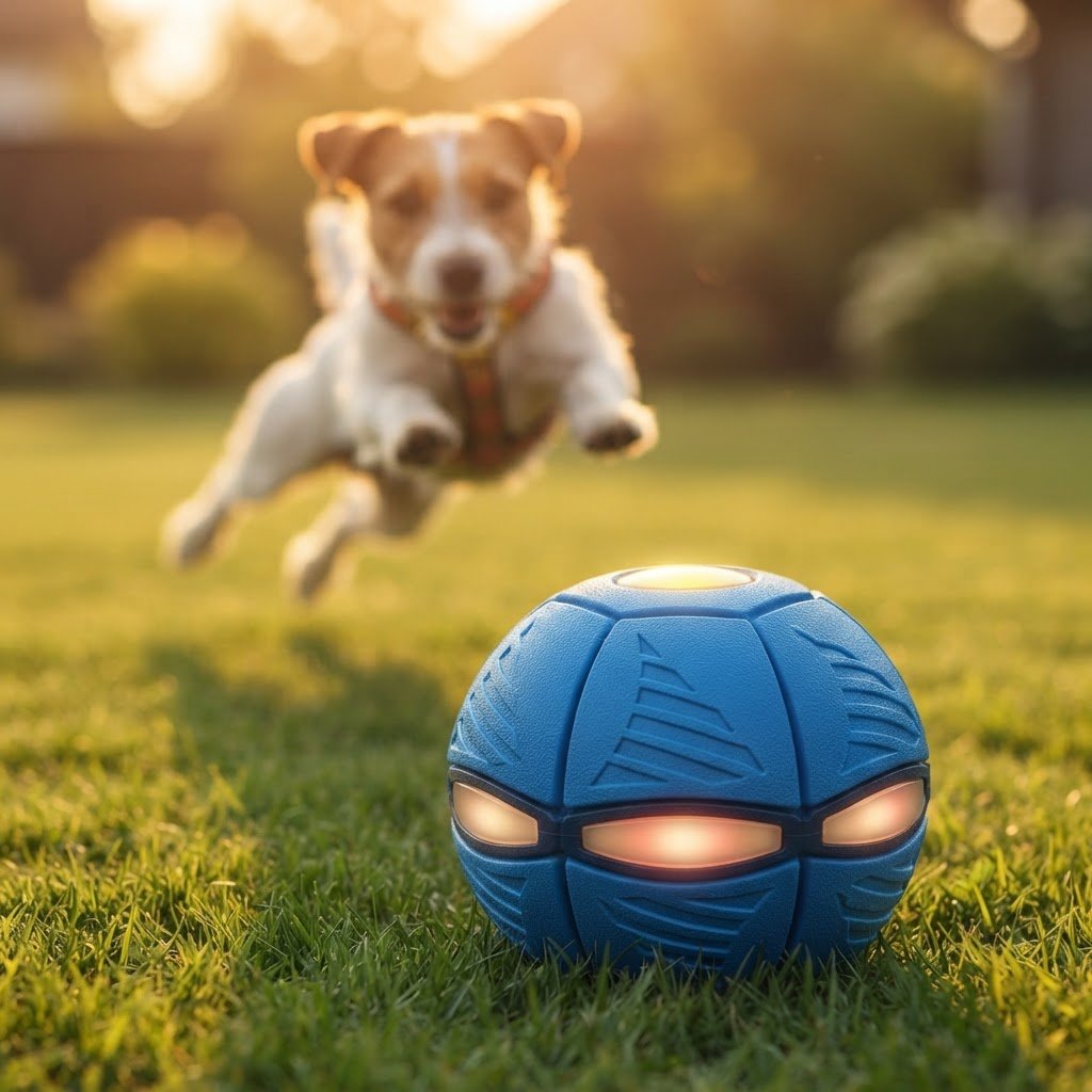 Dog Frisbee – Soft Rubber Flying Disc for Outdoor Fetch - | Trendwave