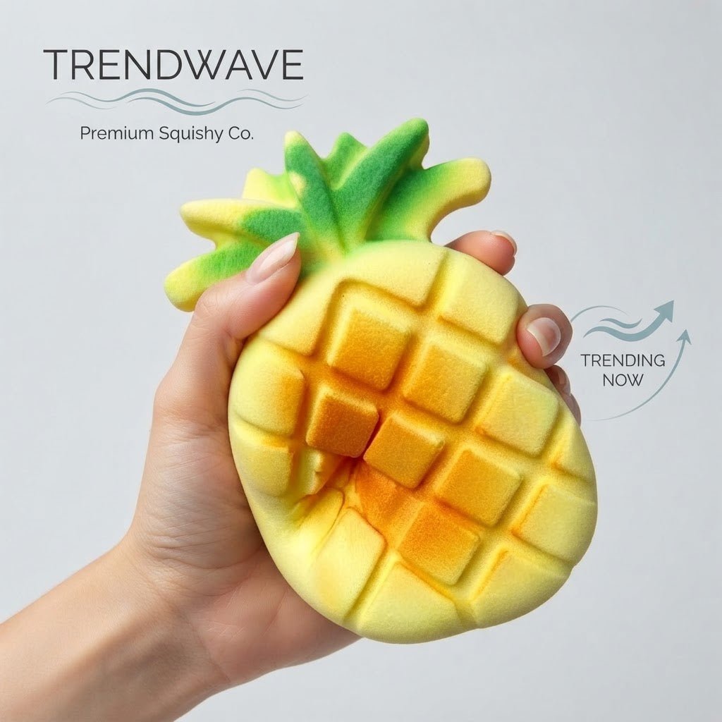 Ultra-Soft Slow-Rise Croissant Squishy – Realistic Stress Relief Toy & Aesthetic Desk Decor for Kids & Adults - Fidget & Sensory Toys | Trendwave